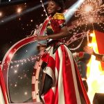 Ousna Attoumani lors du prime Miss France