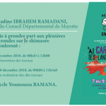 Tables rondes shimaore