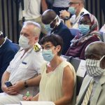 La ministre a passé du temps avec les élus et chefs de services de l’île